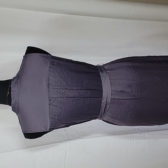 Motherhood Maternity Sleeveless Button-up Dress w/Belt - Picture 12 of 16